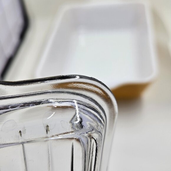 PYREX Butterfly Gold (1972) 503 Refrigerator Dish & 503C Cover - Picture 16 of 16